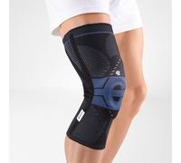 Bauerfeind Genutrain P3 Knee Support, Unisex, Black, Left, Size 1