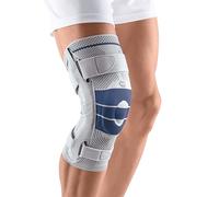 BAUERFEIND - GenuTrain S - Ginocchiera - Extra stabilità per mantenere il ginocchio in posizione corretta - Ginocchio sinistro - Misura 1 - Colore Titanio