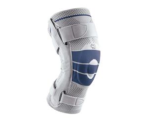 Bauerfeind GenuTrain S - Ginocchiera unisex per una maggiore stabilizzazione dell'articolazione del ginocchio dopo lesioni, interventi chirurgici o per condizioni croniche come artrosi o artrite del