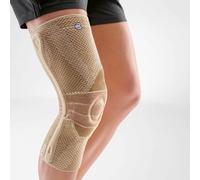 Bauerfeind GenuTrain P3 Ginocchiera stabilizzante per problemi di rotula, destra, beige, taglia 5