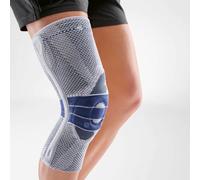 Bauerfeind ginocchiera pallavolo Genutrain P3 titan destra guida rotulea Blu/Gri