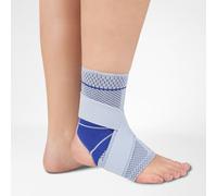 Bauerfeind Malleotrain S Open Heel Cavigliera Sinistra 3 Titanio - Cavigliera