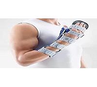 Bauerfeind Ortesi per polso ManuLoc Rhizo Long Plus, Titano, sinistra, misura 0