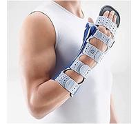 Bauerfeind Ortesi per Polso ManuLoc Rhizo Long Plus, Titano, Sinistra, Misura 1