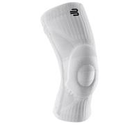 Bauerfeind Ginocchiera SPORTS KNEE SUPPORT con anello silicone indossabile dx/sx Taglia S Bianco