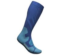 Bauerfeind Sports - Outdoor Merino Compression Socks - Calze tecniche a compressione EU 38-41 - L: 41-46 cm blu