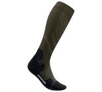 Bauerfeind Sports - Outdoor Merino Compression Socks - Calze tecniche a compressione EU 46-49 - S: 32-36 cm olivia