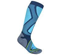 Bauerfeind Sports - Ski Performance Compression Socks - Calze tecniche a compressione EU 38-40 - S: 31-36 cm blu