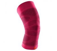 Bauerfeind Sports - Sports Compression Knee Support - Bendaggio sportivo M rosso/fuchsia