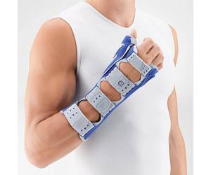 Bauerfeind tutore polso polsiera e avambraccio Manuloc Rhizo Long destra Blu/Gri