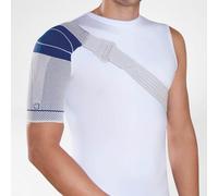 Bauerfeind tutore spalla stabilizzazione neuromuscolare Omotrain destro Blu/Grig