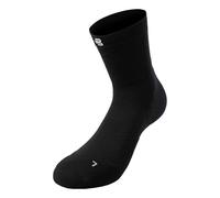 BAUERFEIND Run Ultralight Mid Cut Socks, Calzini Sportivi Women's, Nero, 41-43