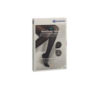 Bauerfeind Venotrain Micro AT ccl2 Normal Long Nero Punta Aperta S - Collant Compressivo