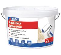 Baufan Aqua-Deck Isolierweiß 2,5 L Isolante Nicotina Russ Fett- & Macchie