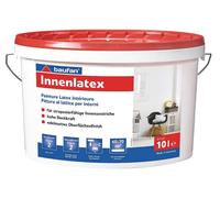 Baufan Innenlatex 10 L Bianco Resistente Donna Parete Vernice di Emulsione
