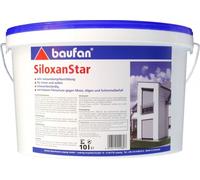 Baufan Siloxanstar 10 L Vernice Esterna Bianco di Emulsione Con Abperleffekt