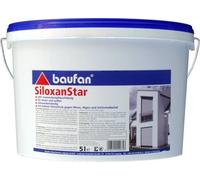 Baufan Siloxanstar 5 L Vernice Esterna Bianco di Emulsione Con Abperleffekt