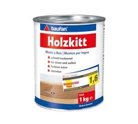 Baufan® Stucco Per Legno 1 Kg Per Riempire E Lisciare Fessure, Buchi E Giunti