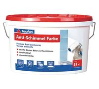 Baufan Vernice Antimuffa 5 L Bianca Per Cucine, Bagni E Ambienti Umidi