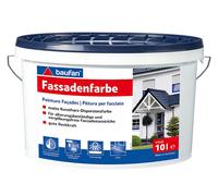 Baufan Vernice Esterna Standard 10 L Bianco Per Nuovo- E Renovierungsanstriche