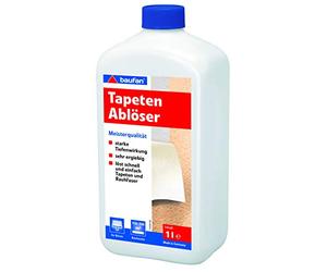 Baufan wallpaper stripper 1 litre | dissolves wallpaper and woodchip quickly and easily | strong depth effect | solvent-free | concentrate