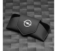 BAUFAS Custodia Occhiali da Auto, per Opel Adam Ampera Antara Astra Cascada Combo Corsa Crossland Grandland OAuto Scomparto per Carte di Credito Porta Occhiali da Sole Accessori Auto Interni,A