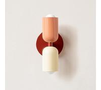 BAUFAS Lampada da parete da comodino for camera da letto a doppia testa nordica E26 (Color : Cold light, Size : G-01)