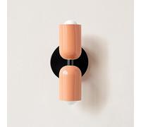 BAUFAS Lampada da parete da comodino for camera da letto a doppia testa nordica E26 (Color : Warm light, Size : E)