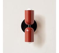 BAUFAS Lampada da parete da comodino for camera da letto a doppia testa nordica E26 (Color : Warm light, Size : G)