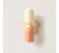 BAUFAS Lampada da parete da comodino for camera da letto a doppia testa nordica E26 (Color : Warm light, Size : N)