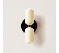 BAUFAS Lampada da parete da comodino for camera da letto a doppia testa nordica E26 (Color : Warm light, Size : I)