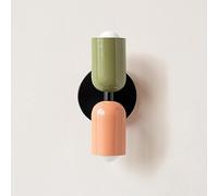 BAUFAS Lampada da parete da comodino for camera da letto a doppia testa nordica E26 (Color : Warm light, Size : H)