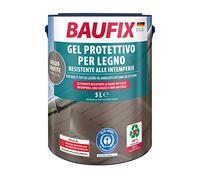 Baufix Gek Protettivo oer Legno, Grigio Grafite, 5L