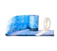 Bauhandel24 set nastri tenuta vasca bagno 6 m con nastro isolante acustico 660 cm nastro sigillante impermeabile doccia bandella impermeabilizzante sigillante per doccia nastro sigillante doccia fughe