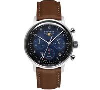Bauhaus 2086-3 Orologio Uomo Dessau Solare Crono 41mm 5ATM