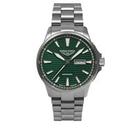 Bauhaus Aviation 2862M-4 Orologio da uomo con cinturino in acciaio inox automatico 10 ATM vetro zaffiro giorno/data