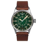 Bauhaus Controllo Di Volo Automatico (42 Mm) Quadrante Verde Scuro / 2756-4