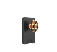 Bauhaus - Design geometrico moderno con cerchi astratti metà secolo PopSockets PopWallet per MagSafe