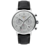 Bauhaus dessau orologio Uomo Analogico Solare con cinturino in Pelle di vitello 2086-1