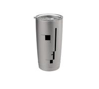 Bauhaus Profilo Bicchiere termico in acciaio inox doppia parete