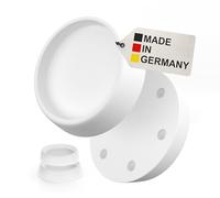 BAUHELD 4 ammortizzatori per lavatrice e asciugatrice [Made in Germany] - Piedini antivibrazioni in gomma - Ammortizzatore di vibrazione compatibile con Bosch, Siemens, AEG - Base antiscivolo in