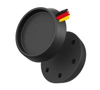 BAUHELD Ammortizzatore di vibrazioni lavatrice [4 pezzi] - Piedini in gomma resistenti in PVC morbido [Made in Germany] - Ammortizzatore di vibrazione adatto per Miele Midea Siemens Bosch Haier Beko