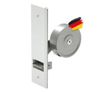 BAUHELD® Avvolgitore per cinghie di tapparelle da incasso [Made in Germany] - Maxi avvolgitore per cinghie in acciaio - per cinghie di tapparelle 23 mm [senza cinghia] - Avvolgitore per tapparelle con