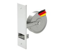 BAUHELD® Avvolgitore per tapparelle da incasso [Made in Germany] - Avvolgitore massimo per cinghia di tapparella in acciaio - Per cinghia di tapparella 23mm [senza cinghia] - Avvolgitore per persiana