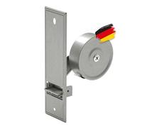 BAUHELD® Avvolgitore per tapparelle da incasso [Made in Germany] - Maxi avvolgitore in acciaio - per tapparelle da 23 mm [senza cinghia] - Avvolgitore per tapparelle senza copertura - Distanza tra i