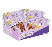 BauIi Box Super Mix Pandorì 4 Gusti + 2X Ciocorì e 2X Biancorì - Assortimento Merende Dolci con Pandorì Vuoto, Latte, Cioccolato, Albicocca, Snack al Cioccolato e Riso Croccante