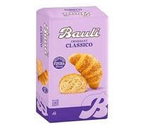BauIi Croissant Classico, Cornetto di Pasta Sfoglia Vuoto, Confezione con 6 Cornetti Incartati, 240g