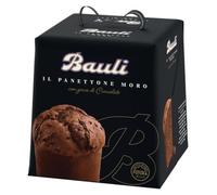 BauIi Panettone Moro con Cacao e Gocce di Cioccolato 900g