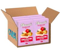 BauIi Plumcake alla Mela Candita Senza Glutine (Gluten Free) 4 Monoporzioni 132g [BOX da 6 Confezioni]
