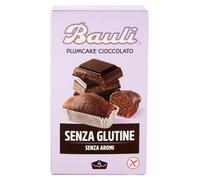 BauIi Plumcake con Cioccolato Senza Glutine (Gluten Free) 4 Monoporzioni 132g